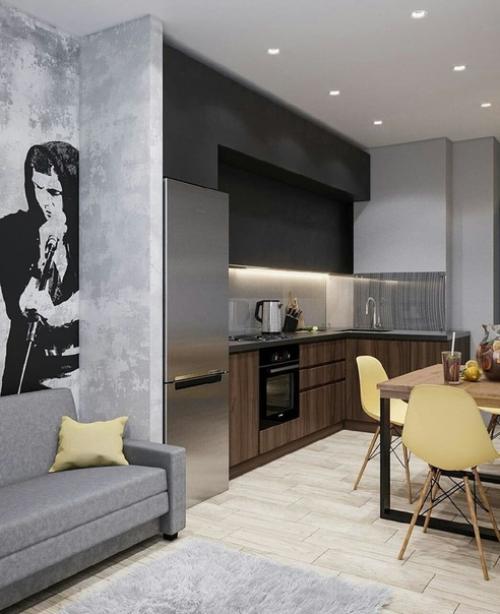 Уютная однокомнатная квартира. 01