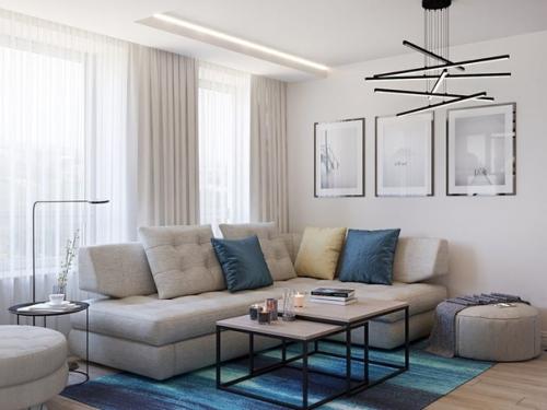 Оцените проект этой двухкомнатной квартиры от 1 до 10.