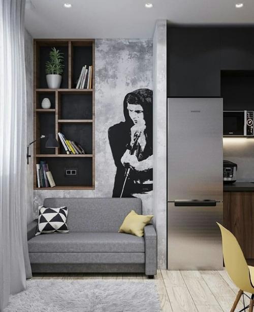 Уютная однокомнатная квартира. 03