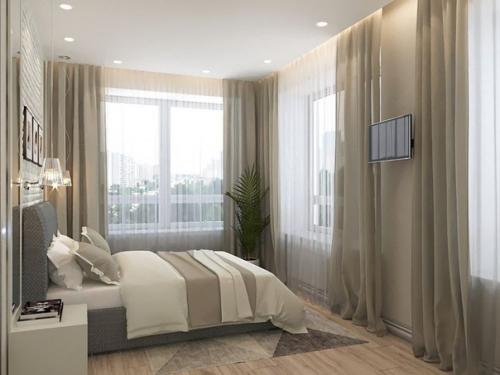 Оцените проект этой двухкомнатной квартиры от 1 до 10. 06