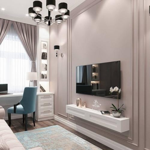 Кабинет из проекта четырёхкомнатной квартиры. 05