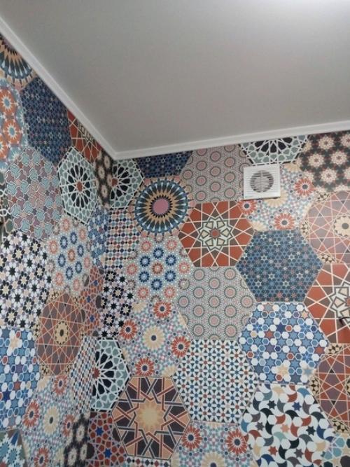 Какие ассоциации у вас с такой плиткой? 05