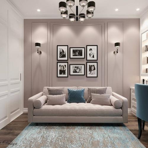 Кабинет из проекта четырёхкомнатной квартиры. 04