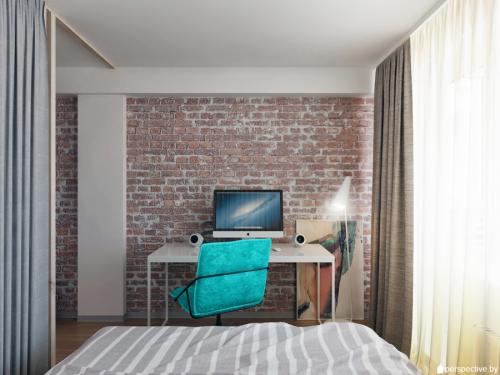 Интересное и стильное оформление квартиры. А Вам понравился дизайн- проект? 09