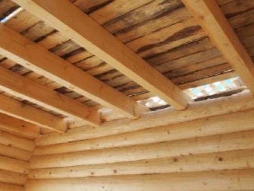 Для дома потолки. Отделка потолков в доме деревом 05