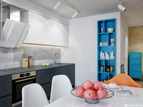 Интересное и стильное оформление квартиры. А Вам понравился дизайн- проект? 02