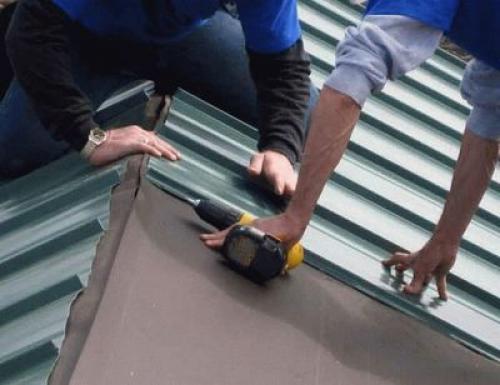 Профнастил, как стелить. Что собой представляет кровельный пирог 06