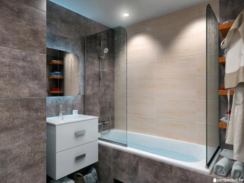 Интересное и стильное оформление квартиры. А Вам понравился дизайн- проект? 07