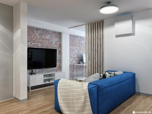 Интересное и стильное оформление квартиры. А Вам понравился дизайн- проект? 03