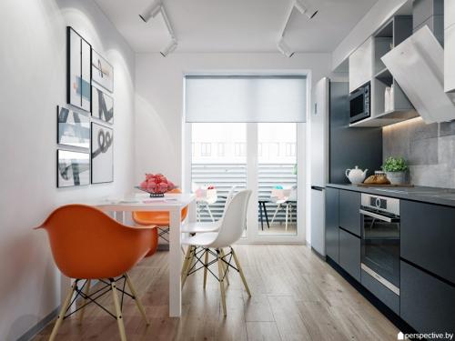 Интересное и стильное оформление квартиры. А Вам понравился дизайн- проект? 04