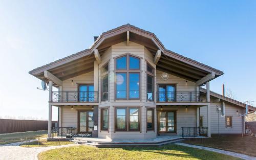 Фахверковый дом шале. Дома в стиле шале и фахверк