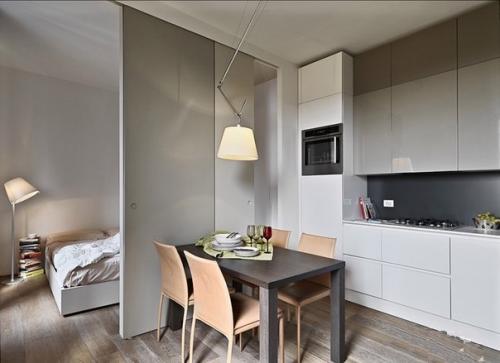 Дизайн однокомнатной квартиры. Стильно и современно 01