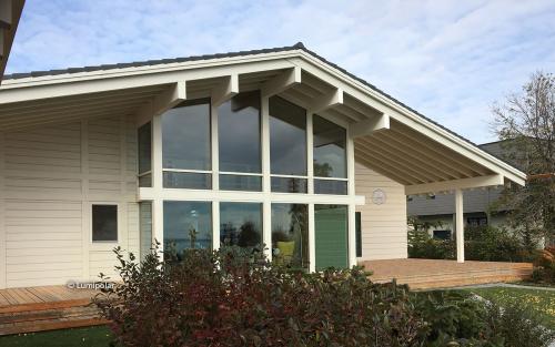 Фахверковый дом шале. Дома в стиле шале и фахверк