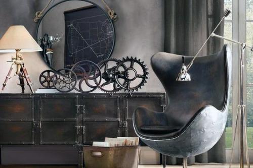 Интерьер в стиле лофт в деталях 01