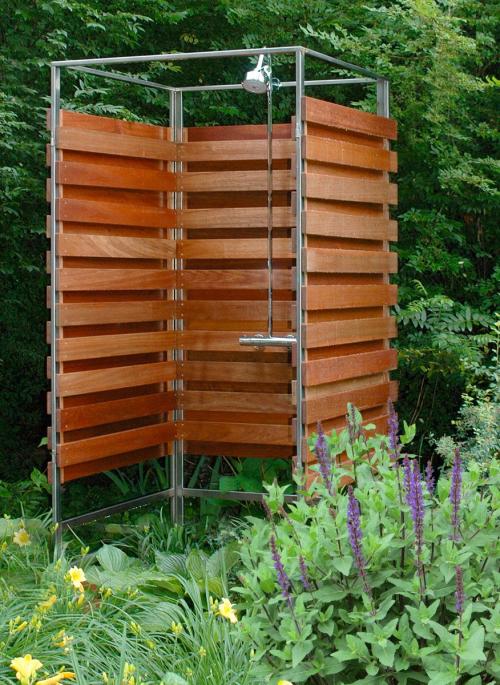 Летний душ с раздевалкой размеры. Летний душ –, как построить для дачи своими руками? Идеи, чертежи и лучшие проекты (85 фото)