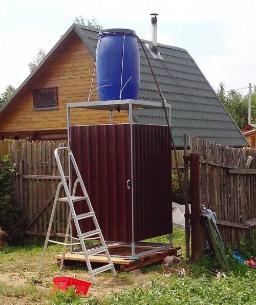 Дизайнерский Летний душ. Летний душ своими руками — варианты постройки и идеи дизайна. Обзор самых простых душевых (105 фото)