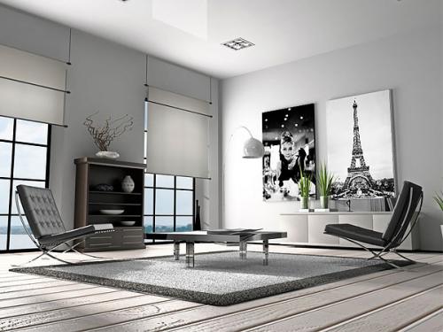 Постеры и картины в интерьере 05