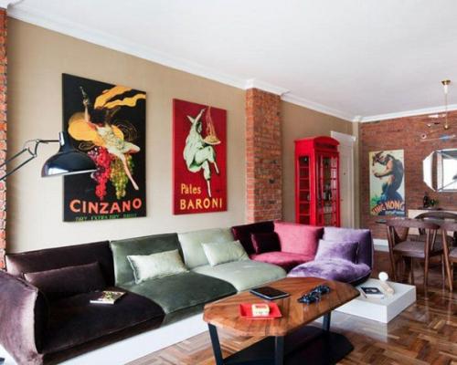 Постеры и картины в интерьере 07