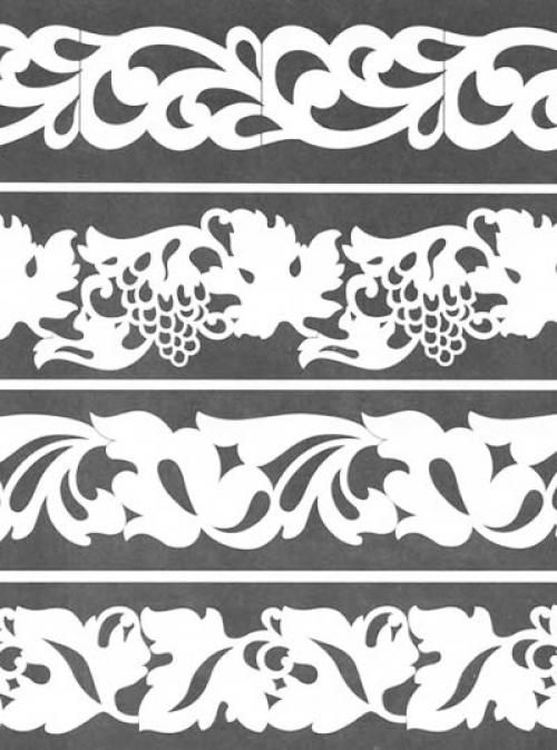 Трафареты для резьбы по дереву лобзиком. Трафареты для резьбы по дереву