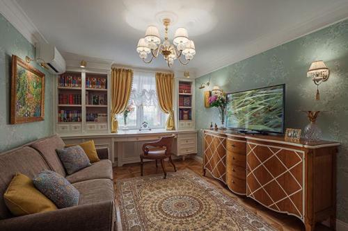 Квартира в классическом стиле, 95 м2 01