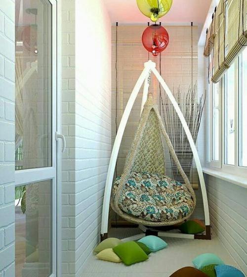 Идеи оформления лоджии 02