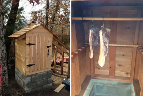 Коптильня горячего копчения своими руками. Коптильня своими руками — инструкция для начинающих. Как сделать коптильню холодного и горячего копчения?
