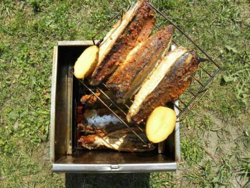 Коптильня горячего копчения своими руками. Коптильня своими руками — инструкция для начинающих. Как сделать коптильню холодного и горячего копчения?