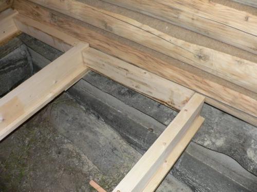 Черновой пол в деревянном доме. Устройство чернового пола в деревянном доме