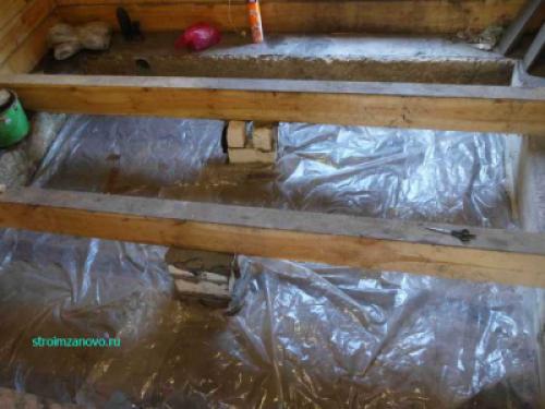 Гидроизоляция подвала деревянного дома. Гидроизоляция подпольного пространства в частном доме