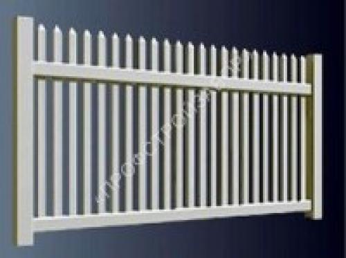 Забор из пластика. Пластиковые заборы из ПВХ 02 Забор из пластика. Пластиковые заборы из ПВХ 02
