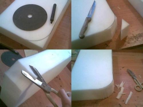 Кресло из поролона детское своими руками. Детское бескаркасное кресло своими руками 13