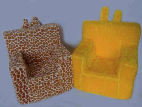 Кресло из поролона детское своими руками. Детское бескаркасное кресло своими руками 10