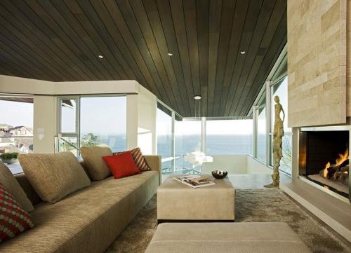 Потолок в деревянном доме. Варианты исполнения деревянного потолка