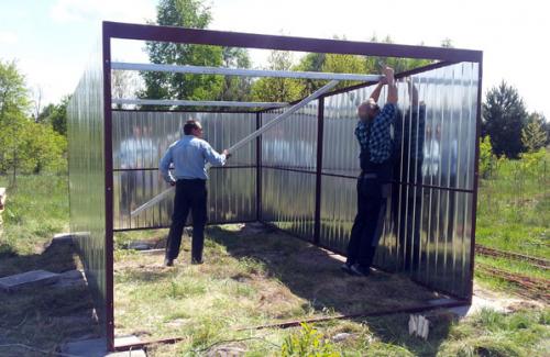 Расчет металлического каркаса гаража. Стоимость работ