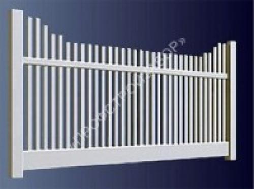 Забор из пластика. Пластиковые заборы из ПВХ 04 Забор из пластика. Пластиковые заборы из ПВХ 04