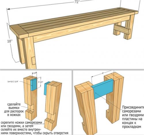Лавка своими руками. Лавочка своими руками: простые и сложные конструкции для новичков и профессионалов (150 фото-идей)
