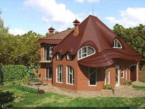 Красивые крыши. Крыши частных домов — красивые идеи, архитектурные решения, конструкции и советы по постройке