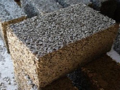 Сколько весит куб арболита.. Стандартный блок 500х300х200 11