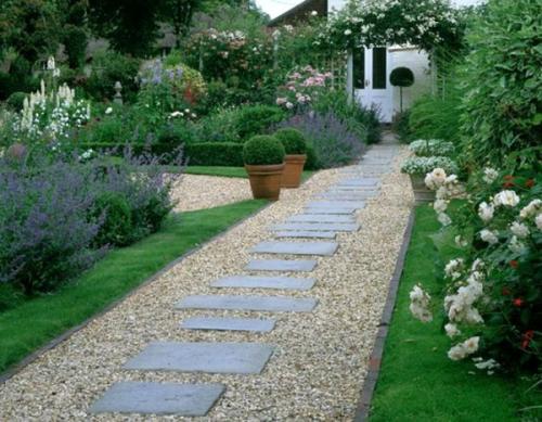 Приусадебные дорожки своими руками. Делаем бюджетные насыпные тропинки своими силами