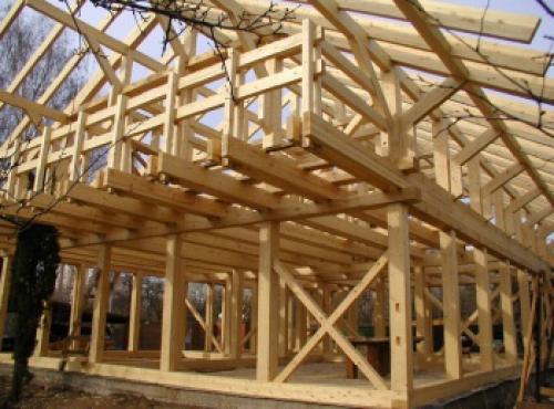 Самые дешевые технологии строительства домов. Дом каркасного типа