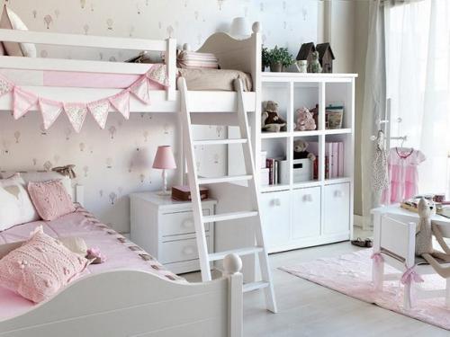 Детская комната в нежном розовом цвете 04