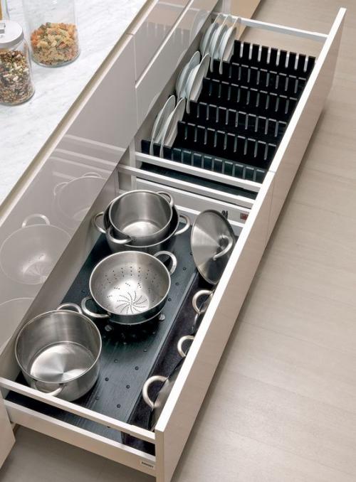 Несколько идей для организации хранения на кухне 01