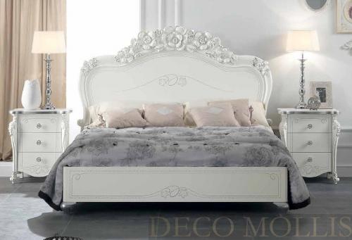 Кровати с красивым изголовьем 02