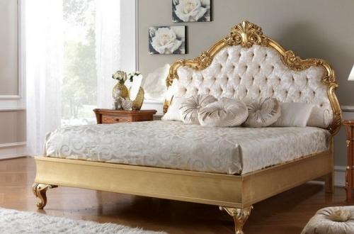 Кровати с красивым изголовьем 01