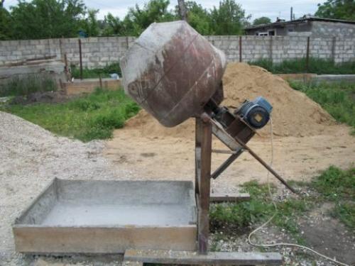 Самодельная бетономешалка руководство по изготовлению. Виды самодельных бетономешалок