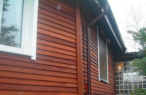 Обшивка дома необрезной доской. Как выполняется обшивка дома доской