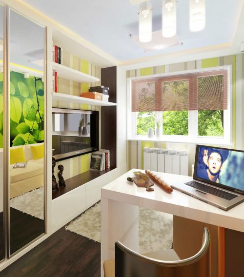 Компактная квартира — студия 02