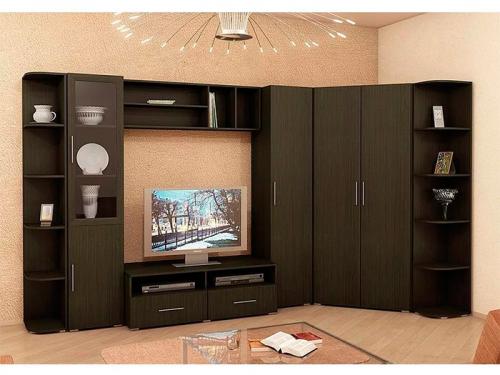 Шкаф купе в зал угловой. Угловой шкаф в гостиную — современные варианты