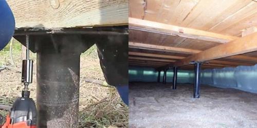 Как крепить каркас к фундаменту. Как крепить брус к фундаменту