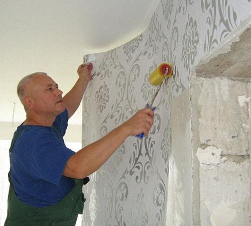 Можно ли клеить обои на стены окрашенные водоэмульсионной краской. Обои на водоэмульсионную краску - определение типа краски